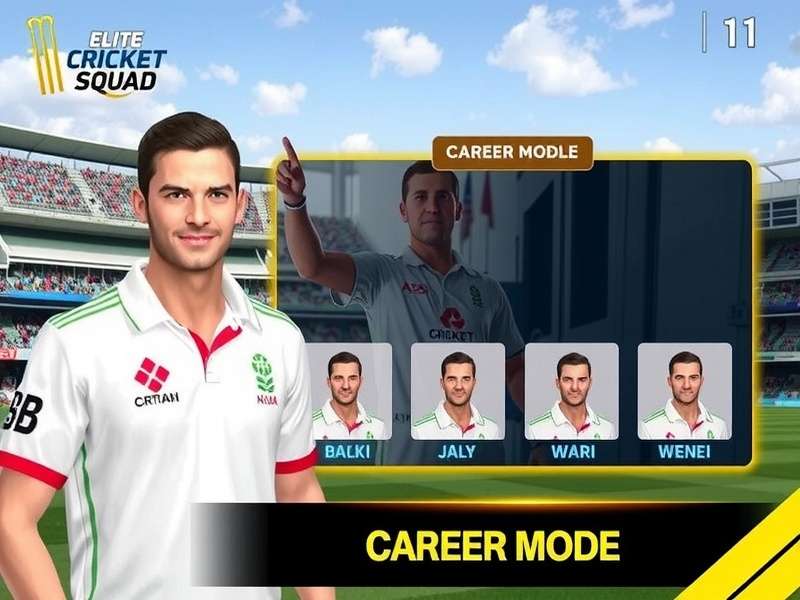 Elite Cricket Squad Game Screenshot