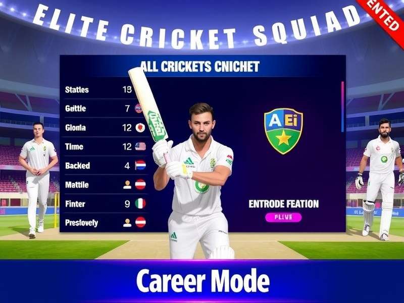 Elite Cricket Squad Career Mode